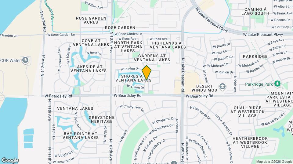 20341 N 105th Ave Map and Location Details