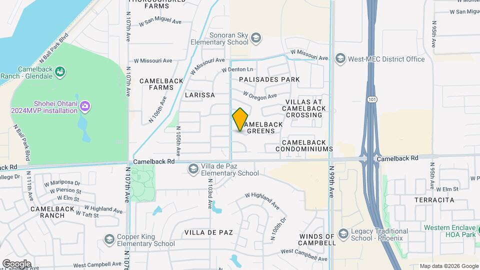 10241 W Windsor Blvd Map and Location Details