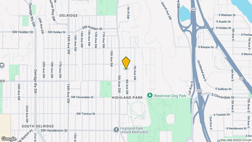 8121 8th Ave SW Map and Location Details
