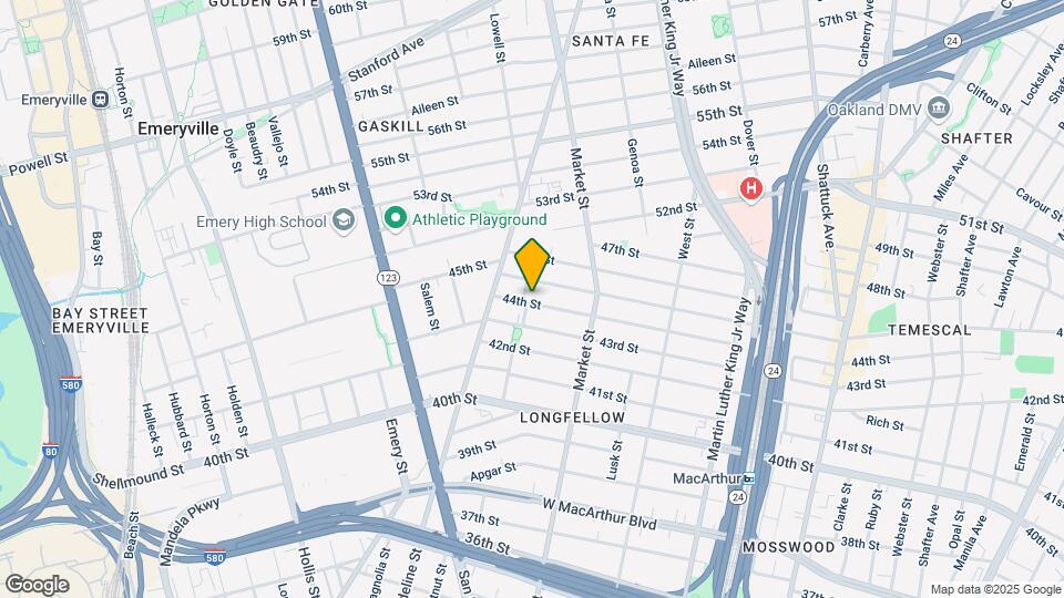 992 44th St Map and Location Details
