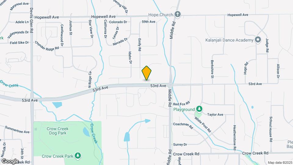 5302 Addyson Dr Map and Location Details