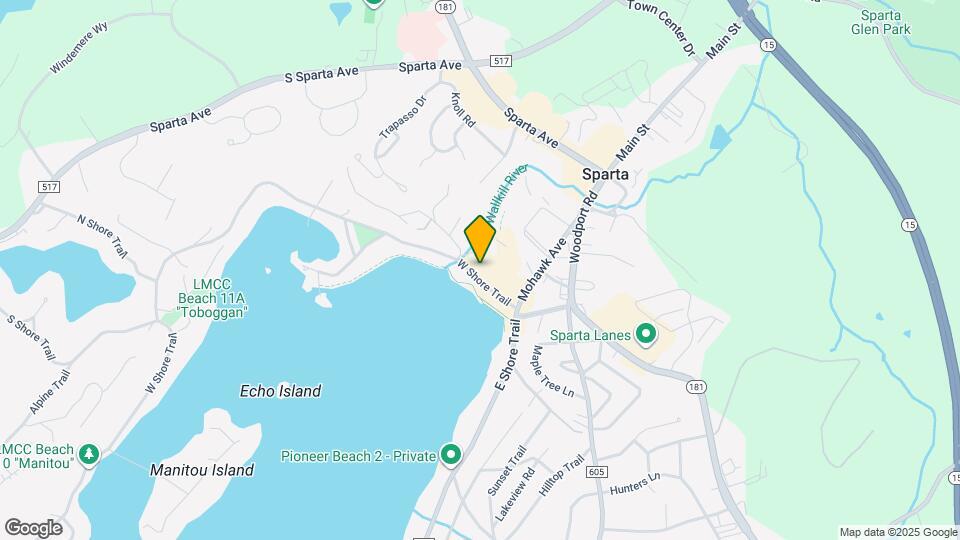 23 W Shore Trl, Unit Apt #3 Mapa y Detalles de la Ubicación