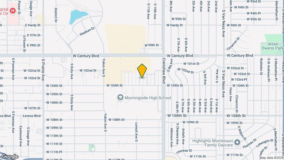 10230 England Ave Map and Location Details