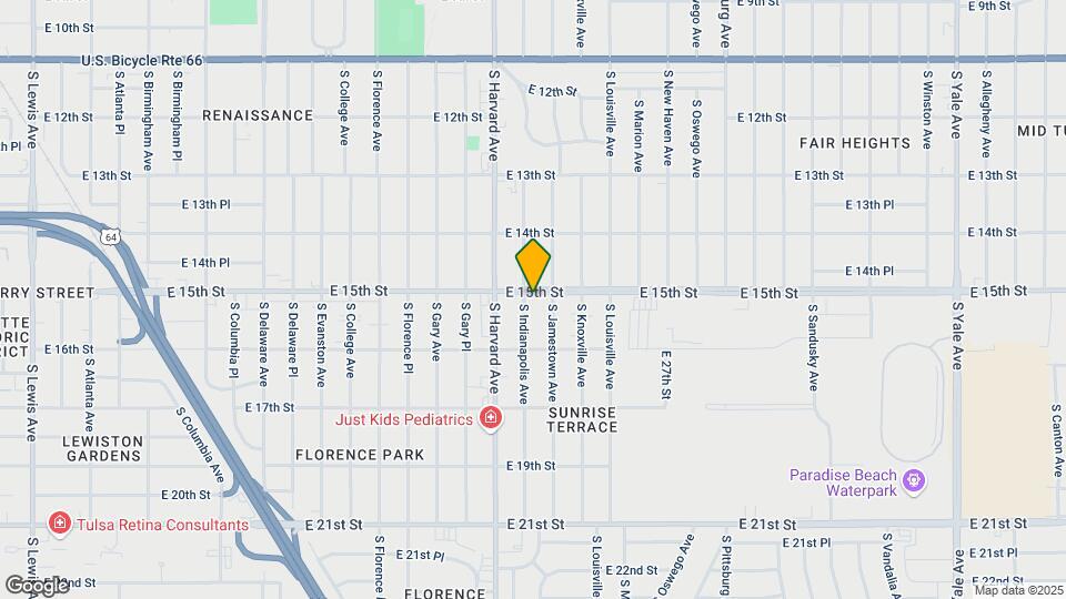1507 s indianapolis ave Map and Location Details