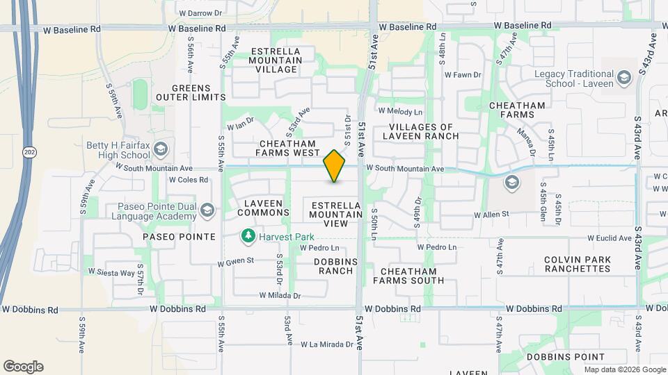 5118 W Winston Dr Map and Location Details