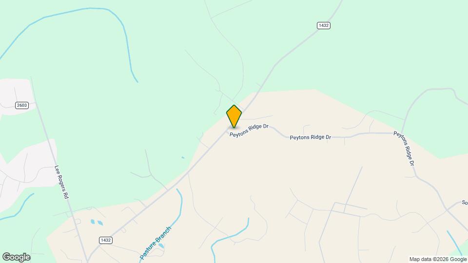 186 Peytons Ridge Dr Map and Location Details