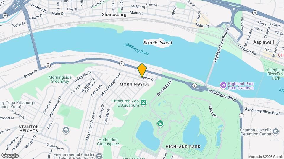 7227 Witherspoon St Map and Location Details