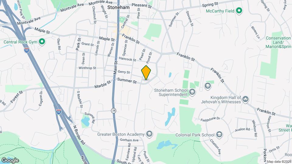 36 Summer St, Unit Rear Map and Location Details