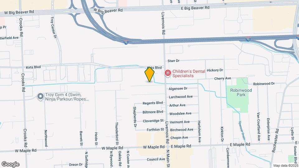 160 Olympia Blvd Map and Location Details