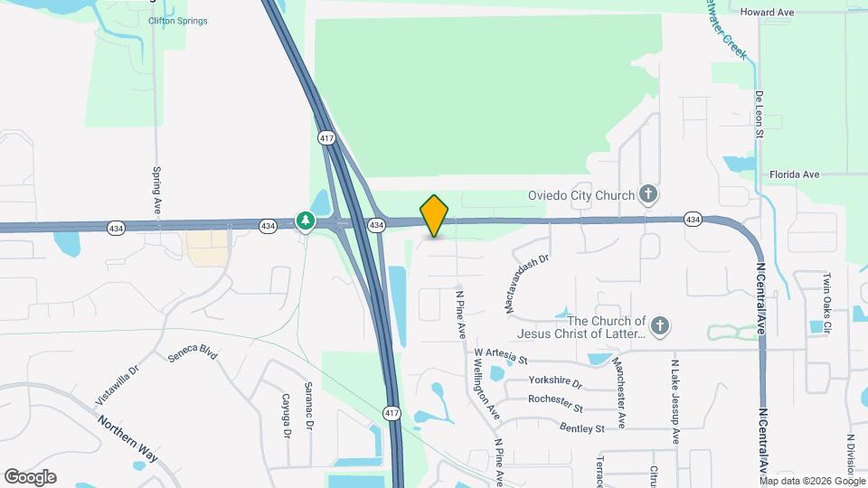 1037 Cass Ave Map and Location Details