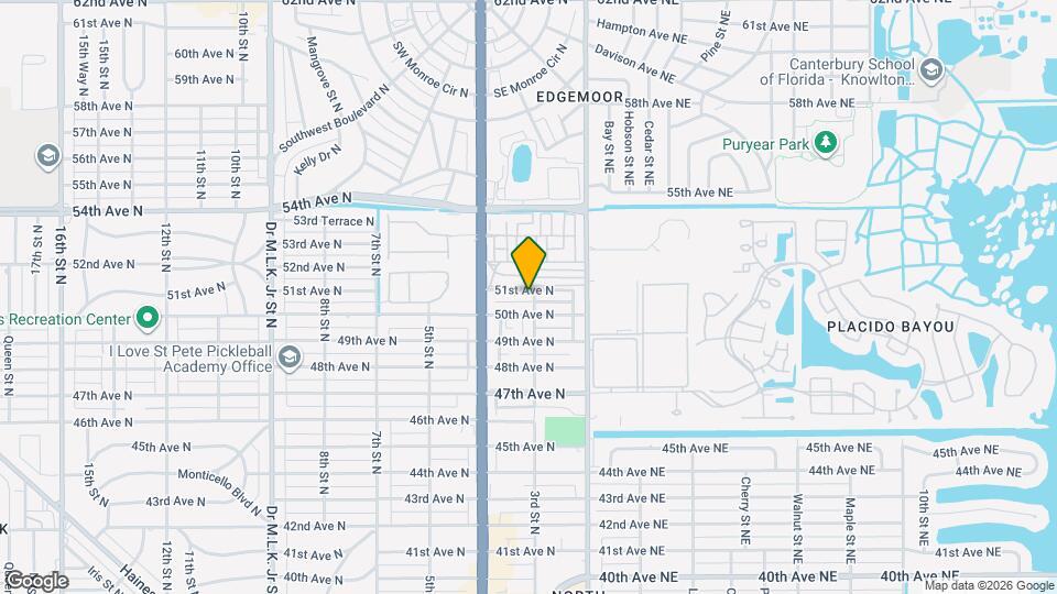 5066 3rd St N Map and Location Details