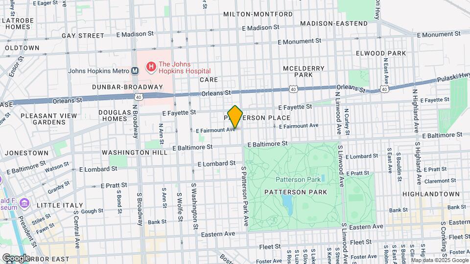 2215 E Fairmount Ave Map and Location Details
