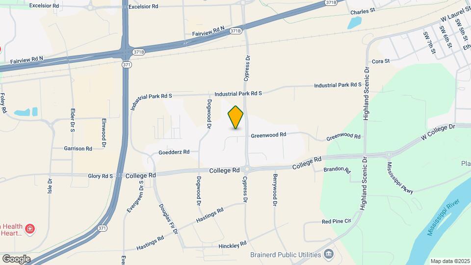 8006 Greenwood Rd Map and Location Details
