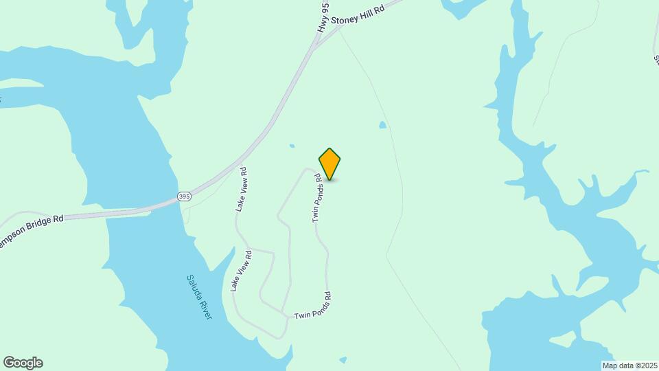 582 Twin Ponds Rd Map and Location Details