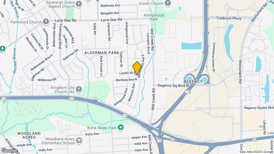1006 Brookmont Ave E Map and Location Details