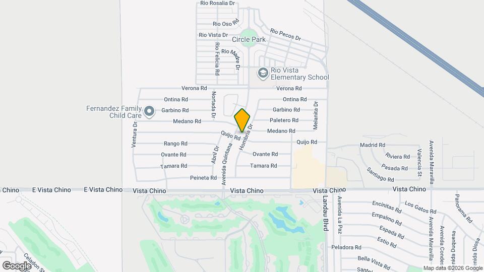 27445 Hombria Dr Map and Location Details