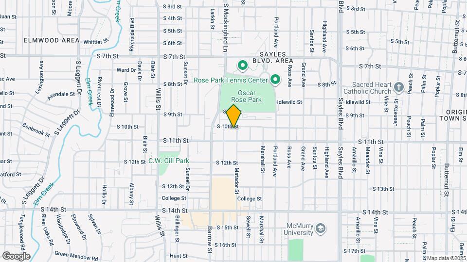 1010 Matador St Map and Location Details
