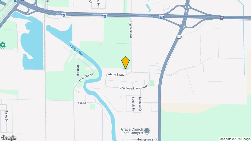 Chouteau Bay Apartments Map and Location Details