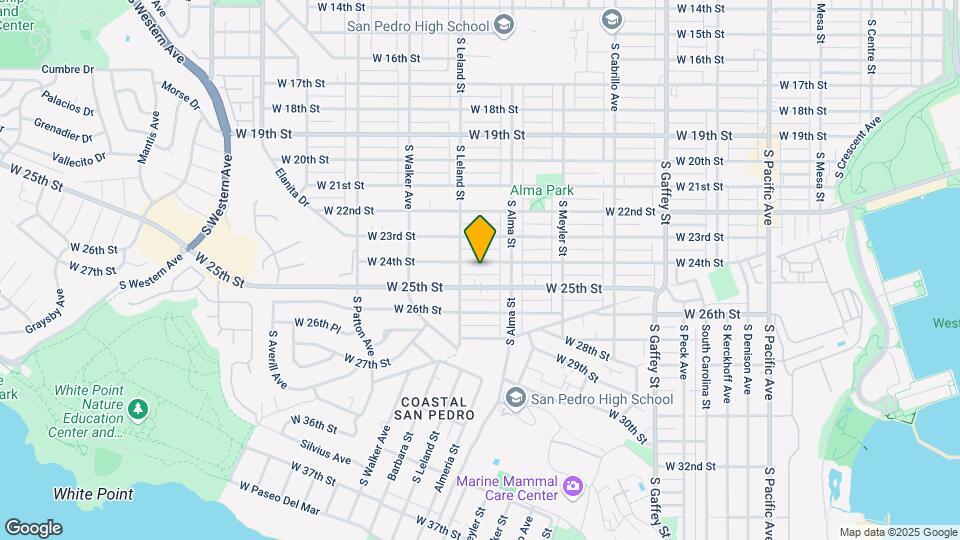 1061 W 24th St Map and Location Details