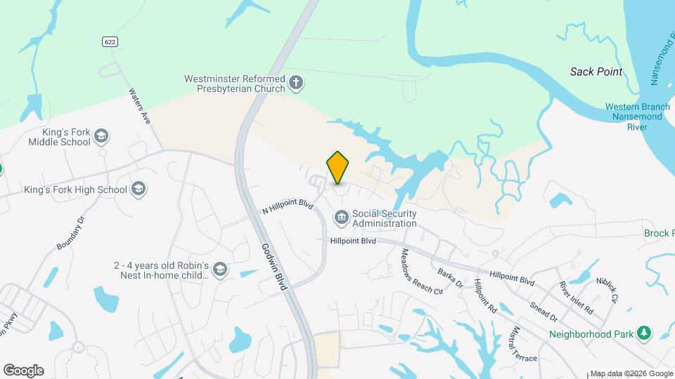 1001 Hillpoint Rd Map and Location Details