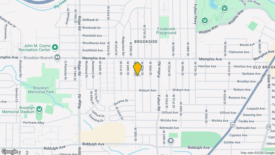 4361 W 58th St Mapa y Detalles de la Ubicación