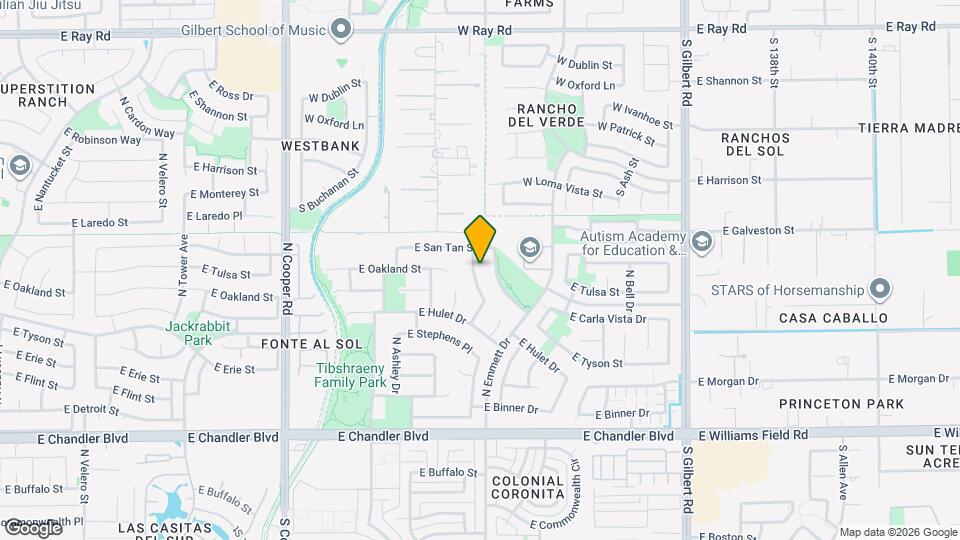 541 N Danielson Way Map and Location Details