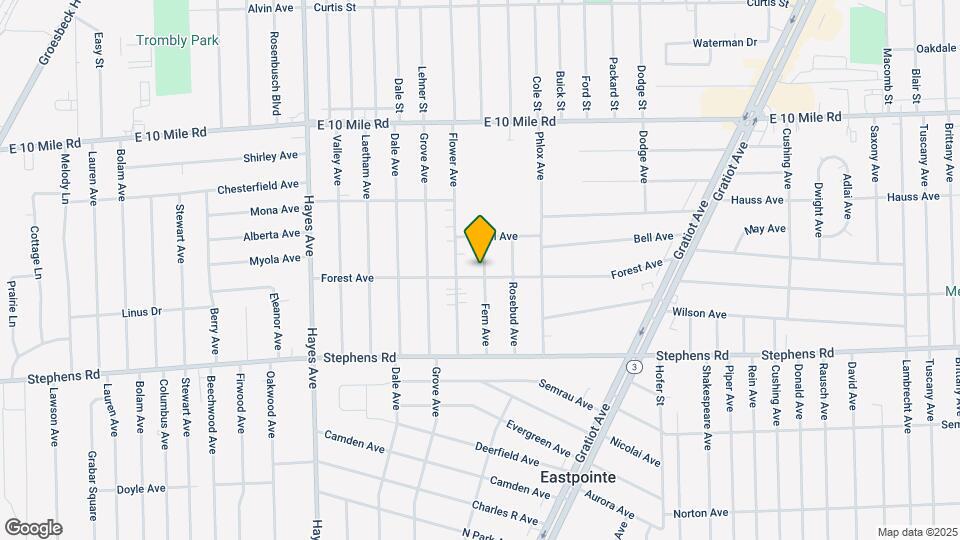 24501 Fern Ave Map and Location Details