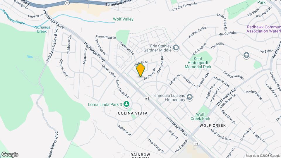 45551 Bayberry Pl Map and Location Details