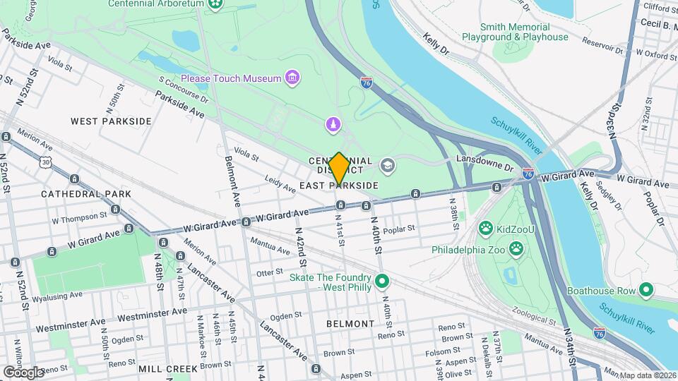 1217 N 41st St Map and Location Details