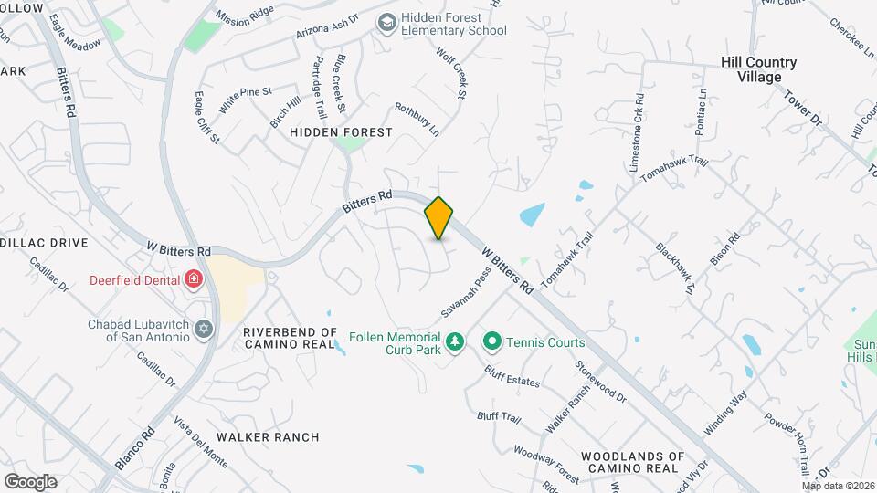 52 Greens Shade Map and Location Details