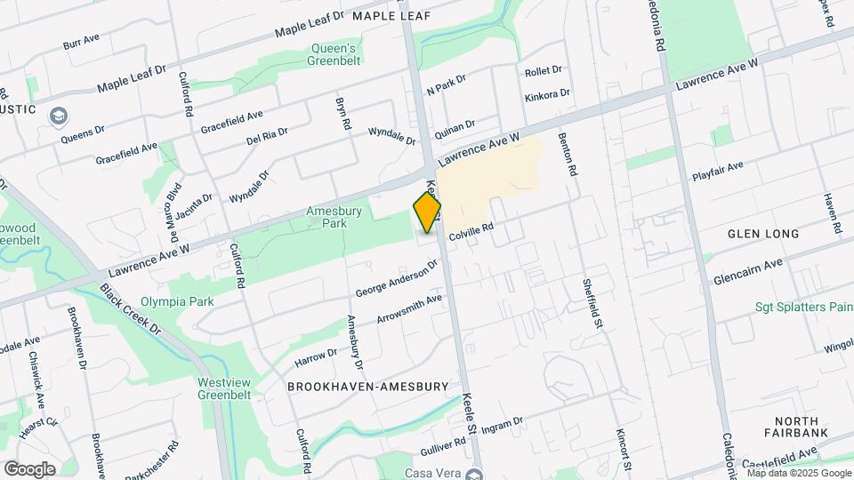 2368-2370 Keele St Map and Location Details