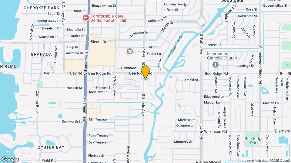 3929 S Shade Ave Map and Location Details