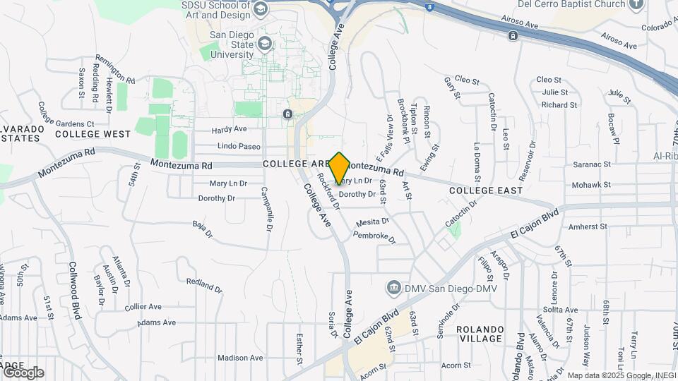 6126 Dorothy Dr Map and Location Details