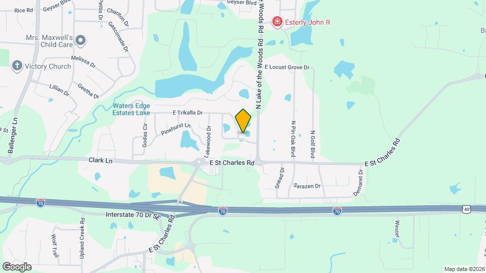 5981 E Limoges Dr Map and Location Details