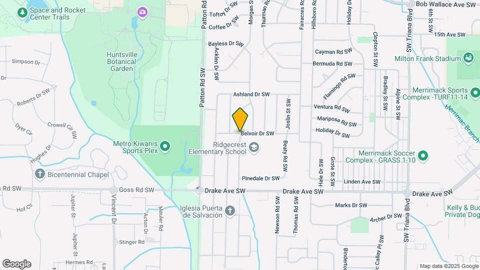 3302 Cerro Vista St SW Map and Location Details
