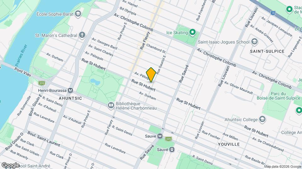 815 Sauriol Rue E Map and Location Details