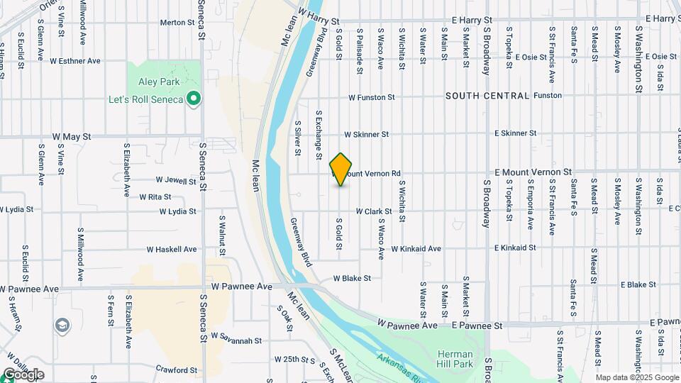 2048 S Gold St Mapa y Detalles de la Ubicación