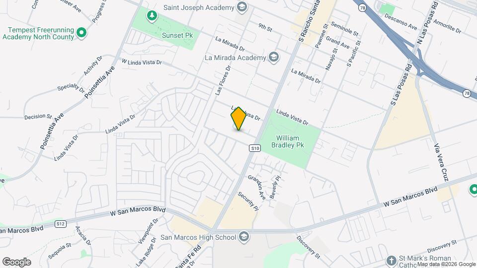 3919 Las Cruces Ave Map and Location Details
