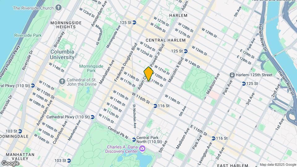 147 W 118th St, Unit 2BedroomGardenDuplex Map and Location Details