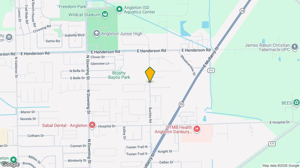 Angleton Manor Apts. Map and Location Details