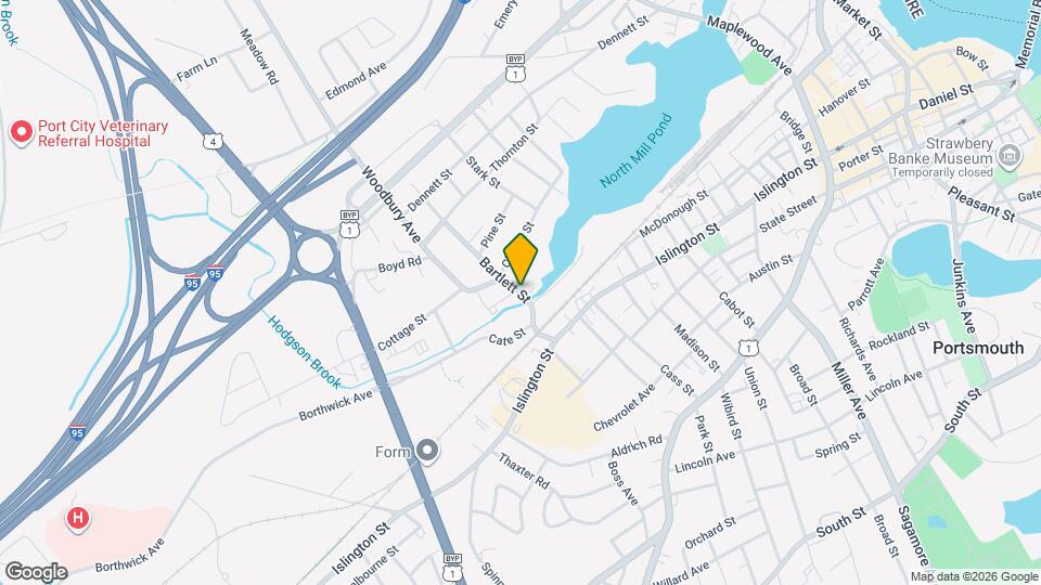 129 Bartlett St Map and Location Details