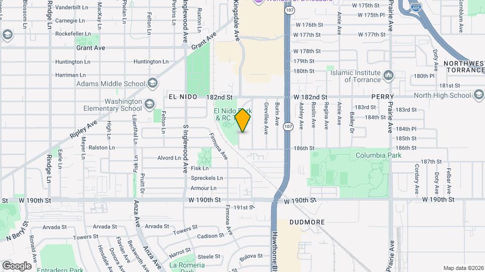 18500 Kingsdale Ave Map and Location Details