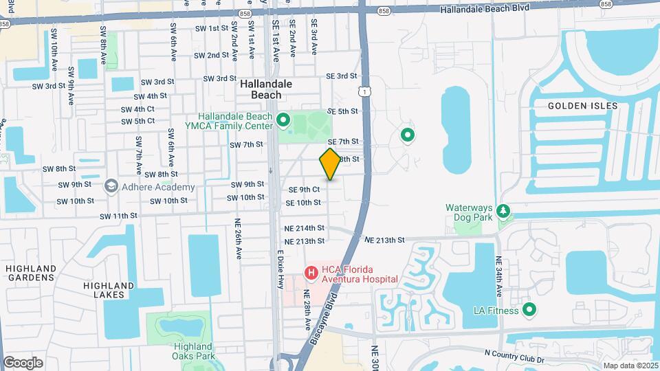 303 SE 9th Ct Map and Location Details