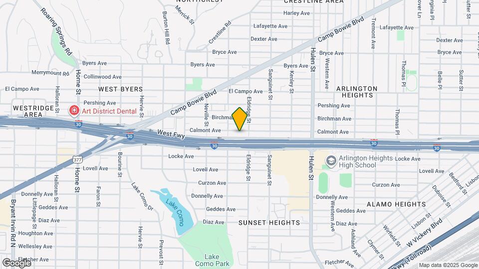 4917 Calmont Ave Map and Location Details