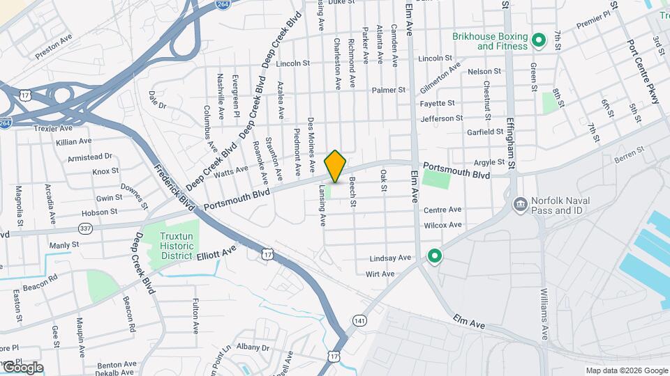 1527 Highland Ave Mapa y Detalles de la Ubicación