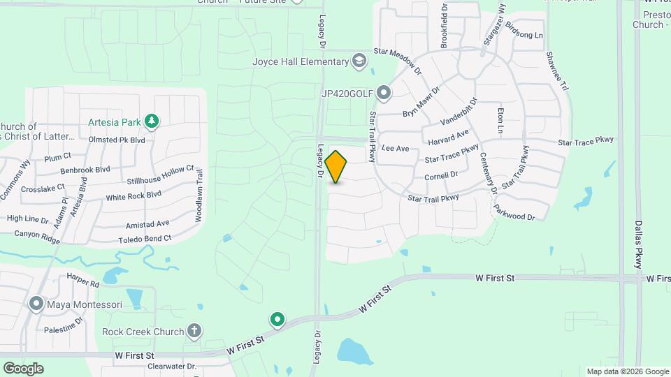 2370 Red Cedar Trl Map and Location Details