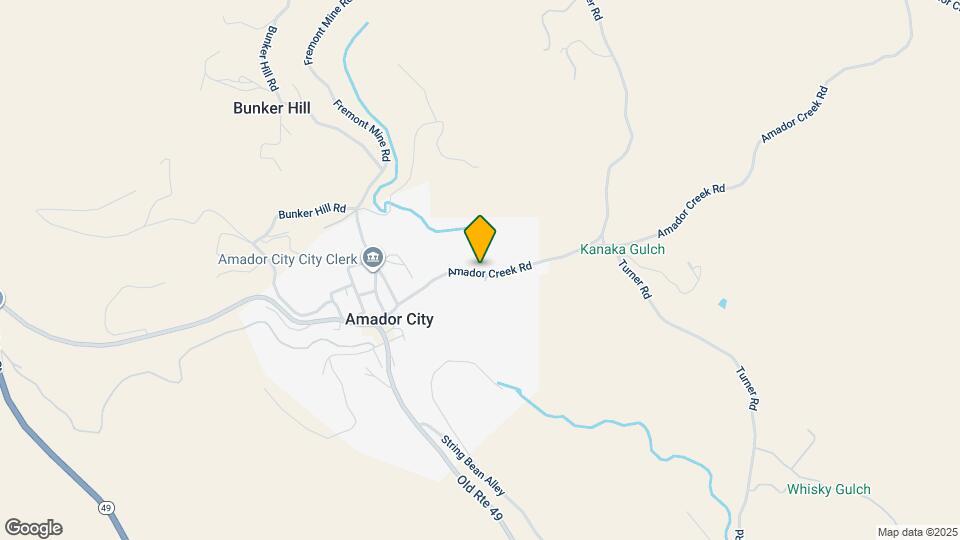 11005 Amador Creek Rd Map and Location Details