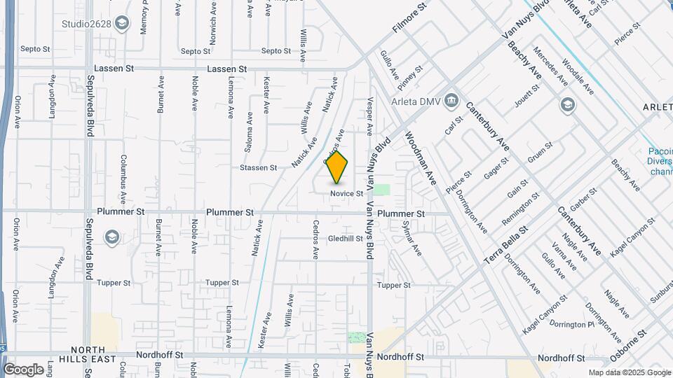 14657 Novice St Map and Location Details