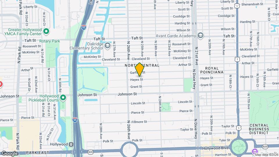 2511 Hayes St Map and Location Details