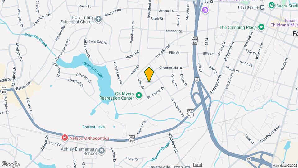 1016 Augusta Dr Map and Location Details